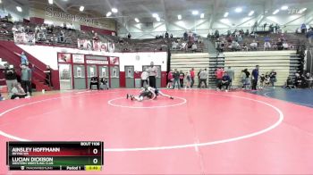 75-82 lbs Cons. Round 3 - Ainsley Hoffmann, Rhyno WA vs Lucian Dickison, Western Wrestling Club