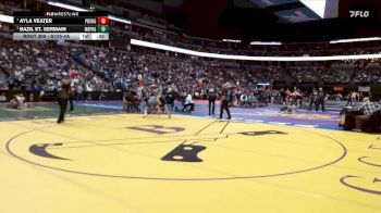 G125-4A Cons. Round 3 - Ayla Veater, Pueblo Central Girls vs Bazil St. Germain, Middle Park Girls