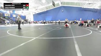157 lbs Semifinal - Braiden Frey, Olathe North vs Zach Thomas, Derby