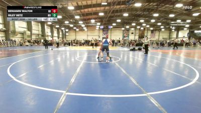 145 lbs Round Of 128 - Benjamin Walton, NH vs Riley Betz, MO