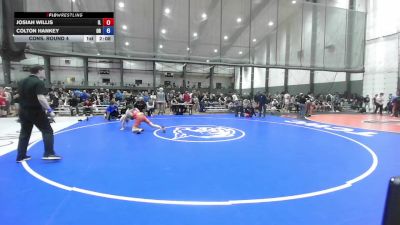 Junior Boys FS - 132 lbs Cons. Round 4 - Josiah Willis, IL vs Colton Hankey, OR