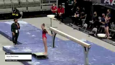 Nola Matthews - Beam, Airborne - 2021 US Championships