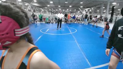 48 lbs Round 5 (6 Team) - Salma Halum, Team Barracuda vs Evander Welsh, Ohio Gold