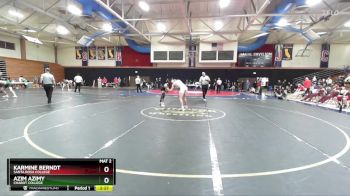 141 lbs 3rd Place Match - Azim Azimy, Chabot College vs Karmine Berndt, Santa Rosa College