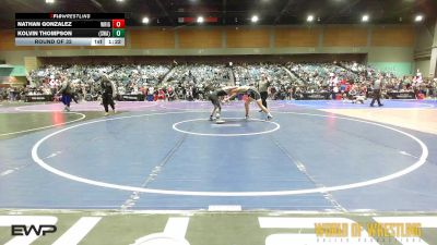 135 lbs Round Of 32 - Nathan Gonzalez, Wright Wrestling Academy vs Kolvin Thompson, Sanderson Wrestling Academy