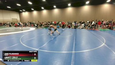 114-117 lbs Round 2 - Jake Plaisance, Texas vs Liberty Crilly, Texas Elite Wrestling Club