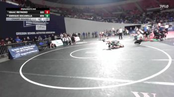 6A Boys 175 lbs Champ. Round 2 - Isaac Reynoso, Glencoe Boys vs Enrique Escamilla, Reynolds Boys
