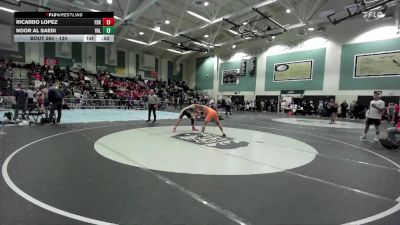 134 lbs Cons. Round 2 - Ricardo Lopez, Fallbrook vs Noor Al Saedi, Vallhalla