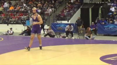 174 lbs Champ. Round 2 - Dustin Bohren, Loras vs Eli Moore, Illinois Wesleyan