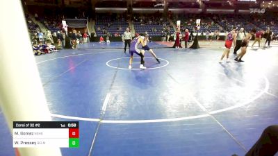 132 lbs Consi Of 32 #2 - Marlon Gomez, Nashua South vs Walter Pressey, Belmont