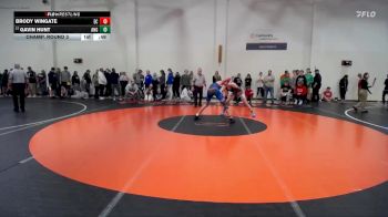 175 lbs Champ. Round 3 - Gavin Hunt, Angola vs Brody Wingate, East Central