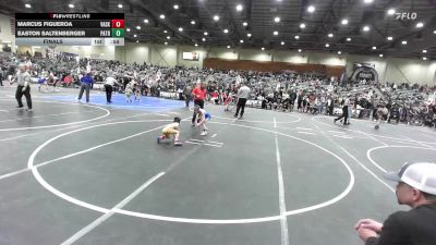 52 lbs Final - Marcus Figueroa, Vasky Bros vs Easton Saltenberger, Patriot Mat Club