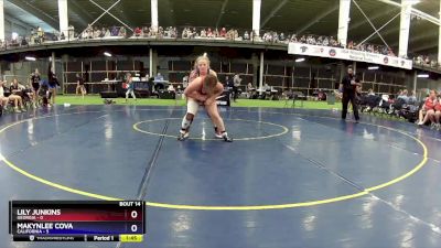 163 lbs Placement Matches (8 Team) - Lily Junkins, Georgia vs Makynlee Cova, California