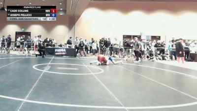 132 lbs Cons. Sub-quarters - Cade Collins, Triumph Trained vs Joseph Pellicci, Bitetto Trained