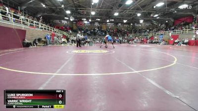 150 lbs Cons. Round 2 - Varric Wright, Floyd Central vs Luke Spurgeon, Columbus North