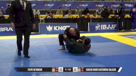 Carlos David Castaneda Salazar vs Felipe Betancur 2026 Pan Jiu Jitsu IBJJF Championship