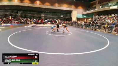 120 lbs Cons. Round 3 - Carmen Loo, Shadow Ridge vs Paxton Brons, Grants Pass