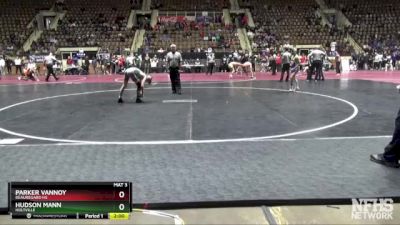 5A 106 lbs Quarterfinal - Parker Vannoy, Beauregard HS vs Hudson Mann, Holtville