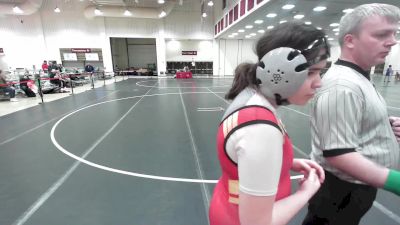 153.9-159.3 lbs Champ. Round 3 - Kayden Daniels, Wisconsin vs Annie Taylor, Minnesota