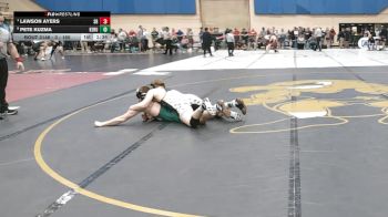 3 - 165 lbs Quarterfinal - Lawson Ayers, Staunton River vs Pete Kuzma, Kettle Run