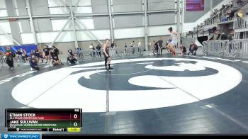 130 lbs Quarterfinal - Ethan Stock, All-Phase Wrestling Club vs Jake Sullivan, Okanogan Underground Wrestling Club