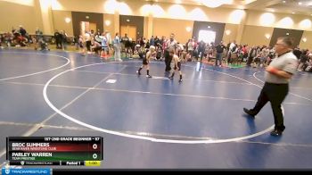 57 lbs 3rd Place Match - Parley Warren, Team Prestige vs Broc Summers, Bear River Wrestling Club