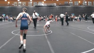 85-90 lbs Round 5 - Adalyn Guye, Tabb Tigers vs Isabel Griffiths, RAW