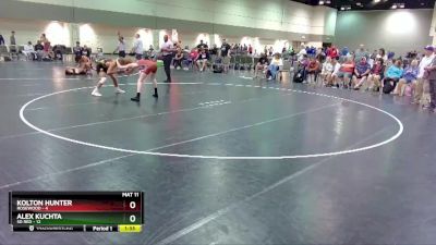 126 lbs Round 1 (16 Team) - Kolton Hunter, Rosewood vs Alex Kuchta, SD Red