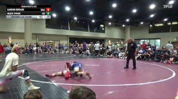138 lbs Round 4 (6 Team) - Alex Cook, Alabama Elite Black vs Aaron Braud, WALA