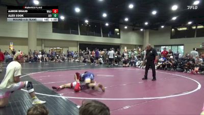 138 lbs Round 4 (6 Team) - Alex Cook, Alabama Elite Black vs Aaron Braud, WALA