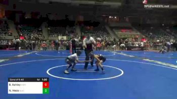 73 lbs Consolation - Brody Ashley, Michigan West WC vs Noah Aiden Meza, Black Fox Academy