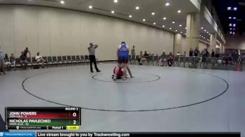 220 lbs Round 2 (8 Team) - Nicholas Pavlechko, MAWA Blue vs John Powers, Iowa Gold