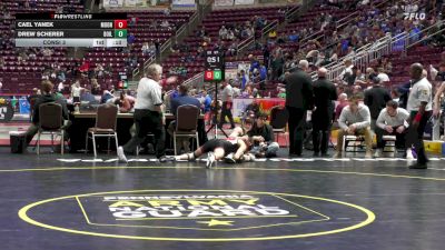 133 lbs Consi 3 - Cael Yanek, Moon Area vs Drew Scherer, Boiling Springs