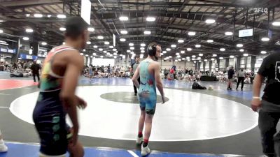 100 lbs Rr Rnd 2 - Nolan Miller, Ohio Titan Blue vs Kaiden Crittenden, CKWA