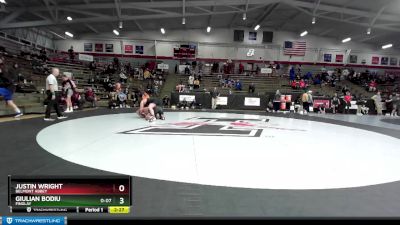 285 lbs Cons. Round 3 - Giulian Bodiu, Findlay vs Justin Wright, Belmont Abbey