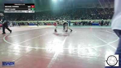 160 lbs Consi Of 64 #2 - Michael Hurren, Yukon vs Jimmy Clark, Enid Junior High