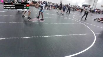 145/152 Quarterfinal - Moses Cherry, Unattached vs Maxwell Miles, Roundtree Wrestling Academy