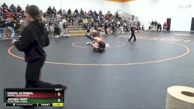 165-166 lbs Round 2 - Jayden Ohrt, Clear Creek-Amana vs Hamza Alterbal, Prairie, Cedar Rapids