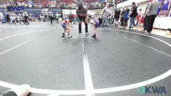 43 lbs Rr Rnd 3 - Everly Neff, Chickasha Youth Wrestling vs Liliana Villavicencio, ARDMORE TAKEDOWN CLUB