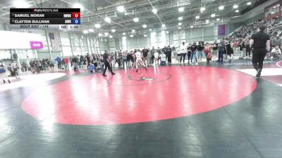 115 lbs 1st Place Match - Samuel Moran, NWWC vs Clayton Sullivan, Askeo International Mat Club