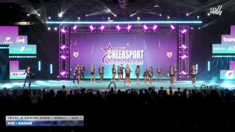 ICE - RADAR [2026 L6 Senior Coed - Small Day 1] 2026 CHEERSPORT National All Star Cheerleading Championship