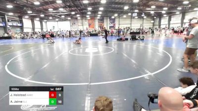 105 lbs Rr Rnd 3 - Jake Halstead, All American Wrestling Club vs Avery Jaime, Illinois Orange & Blue