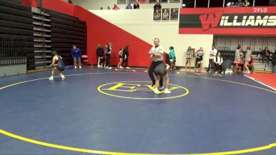 115 lbs Cons. Round 2 - Paige Eastman, Benton Community vs Paetynn Reyna, Iowa Valley, Marengo