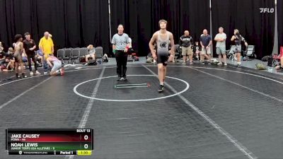 120 lbs Round 4 (8 Team) - Jake Causey, POWA vs Noah Lewis, Junior Terps USA Allstars