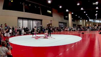 120 lbs Round 2 (4 Team) - Kaylee Batchelor, BRAWL Pink vs Sarah Walsh, RPA Blockbusters