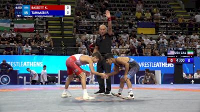 45 kg Final 1-2 - Keegan Bassett, United States vs Parsa Tahmasbi, Iran