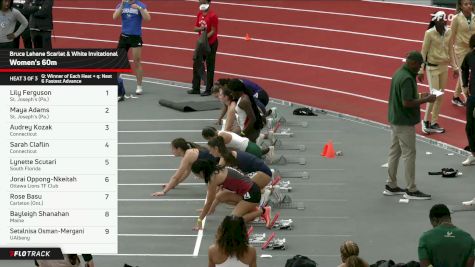 Women's 60m, Prelims 3