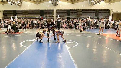 61 lbs Rr Rnd 6 - Emmitt McCarthy, Falcons Wrestling Club - ESC vs SJ Shultz, All I See Is Gold Academy Stars - ESC