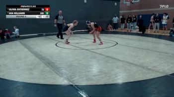 130 lbs Round 4 - Olivia Gutierrez, TW Wrestling vs Ava Williams, All In Wrestling Academy