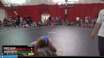 182 lbs Round 2 (4 Team) - Damien Bentho, Brainerd/Pillager vs Wyatt Young, CR Washington